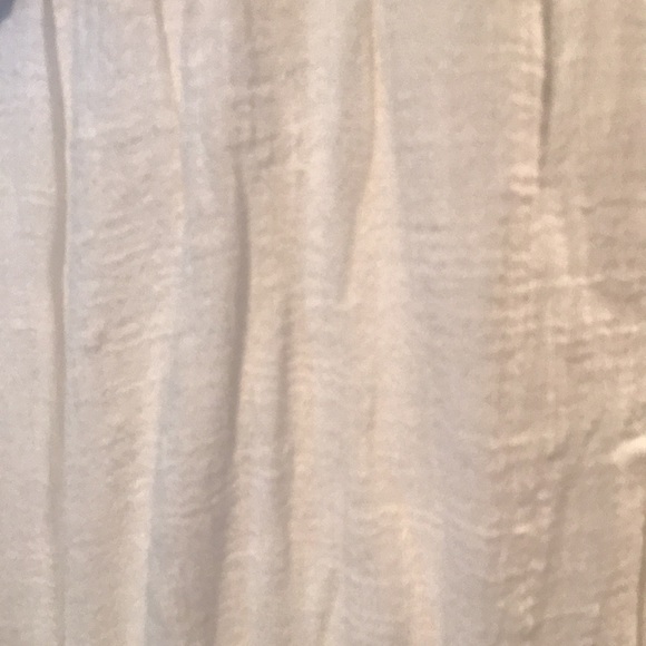 O’Neill Strapless Romper White Linen Size Large - Picture 2 of 2